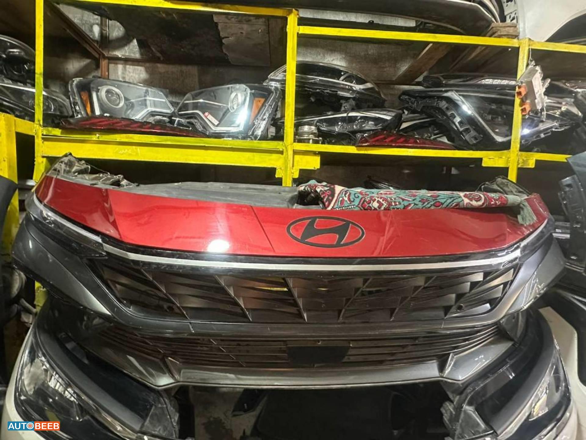 واجهة أمامية طمبون اضوية يمين شمال هيونداي النترا 2024 2025