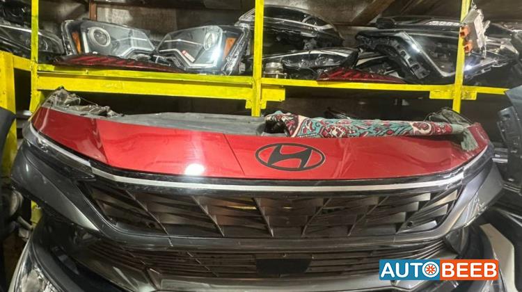 واجهة أمامية طمبون اضوية يمين شمال هيونداي النترا 2024 2025