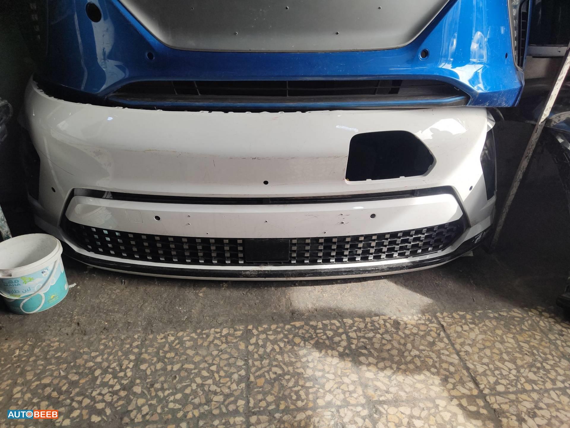 واجهة أمامية طمبون اضوية يمين شمال هيونداي كونا كهرباء 2024 2025