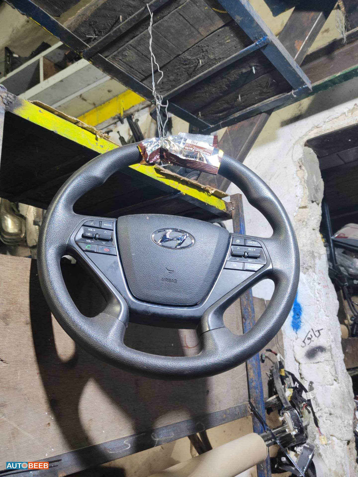 Cabin  Steering Wheel Hyundai Sonata