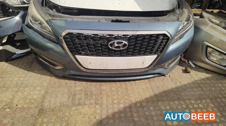 واجهة أمامية طمبون اضوية يمين شمال هيونداي سوناتا 2015 2016 2017