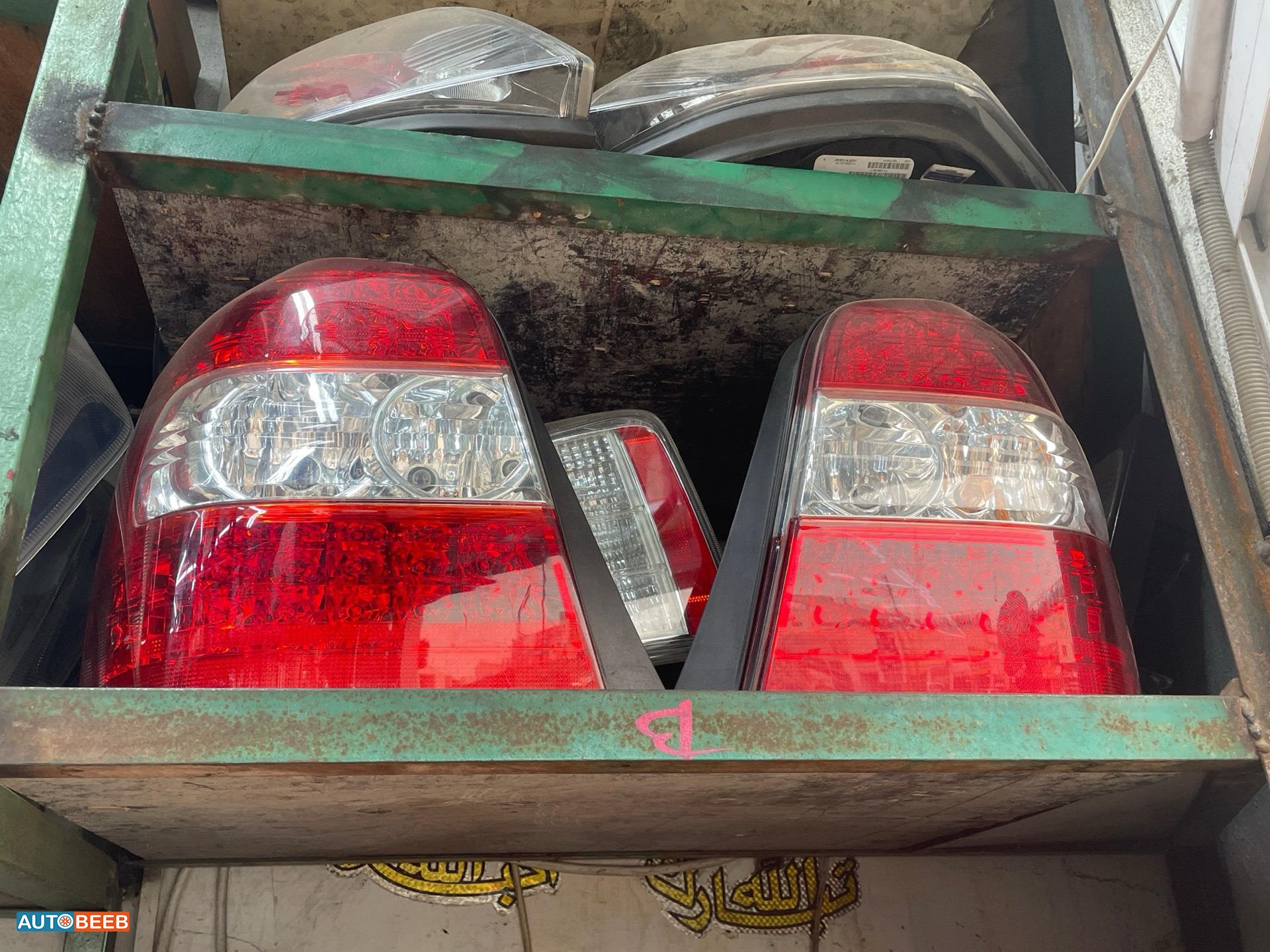 Lights Rear light Toyota Highlander