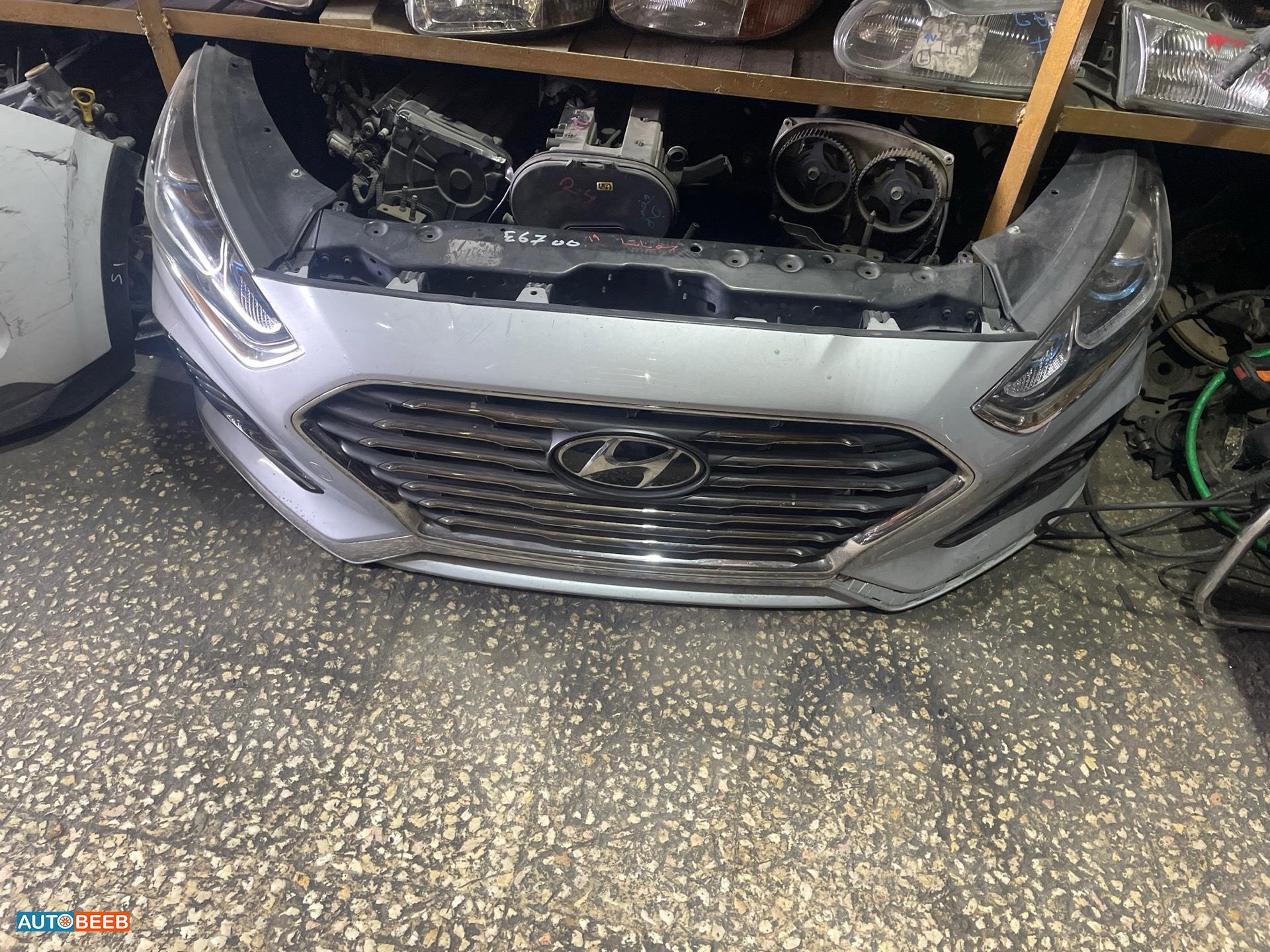 واجهة امامية طمبون اضوية يمين شمال هيونداي سوناتا 2018 2019