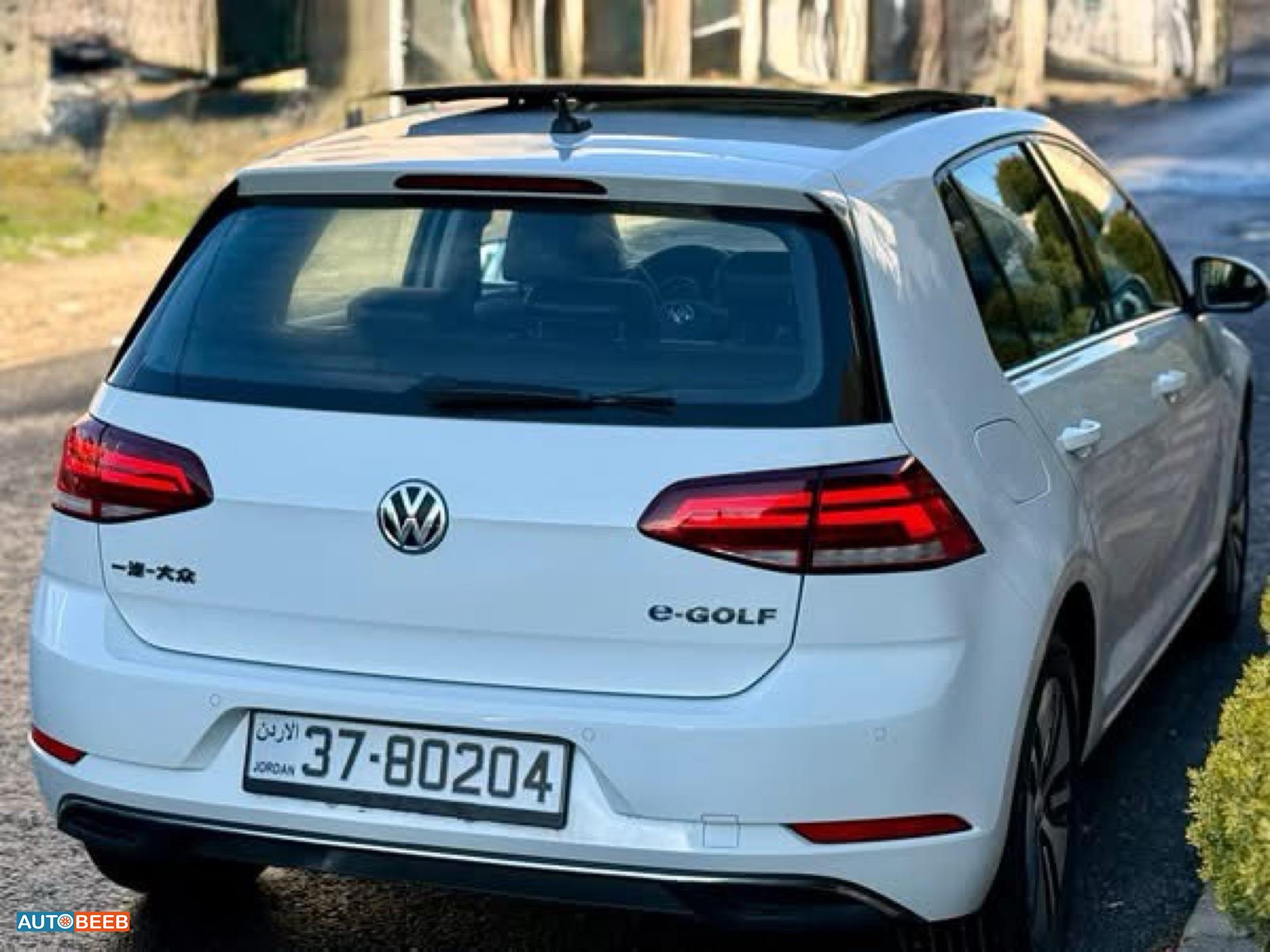 فولكس فاجن E-جولف 2019