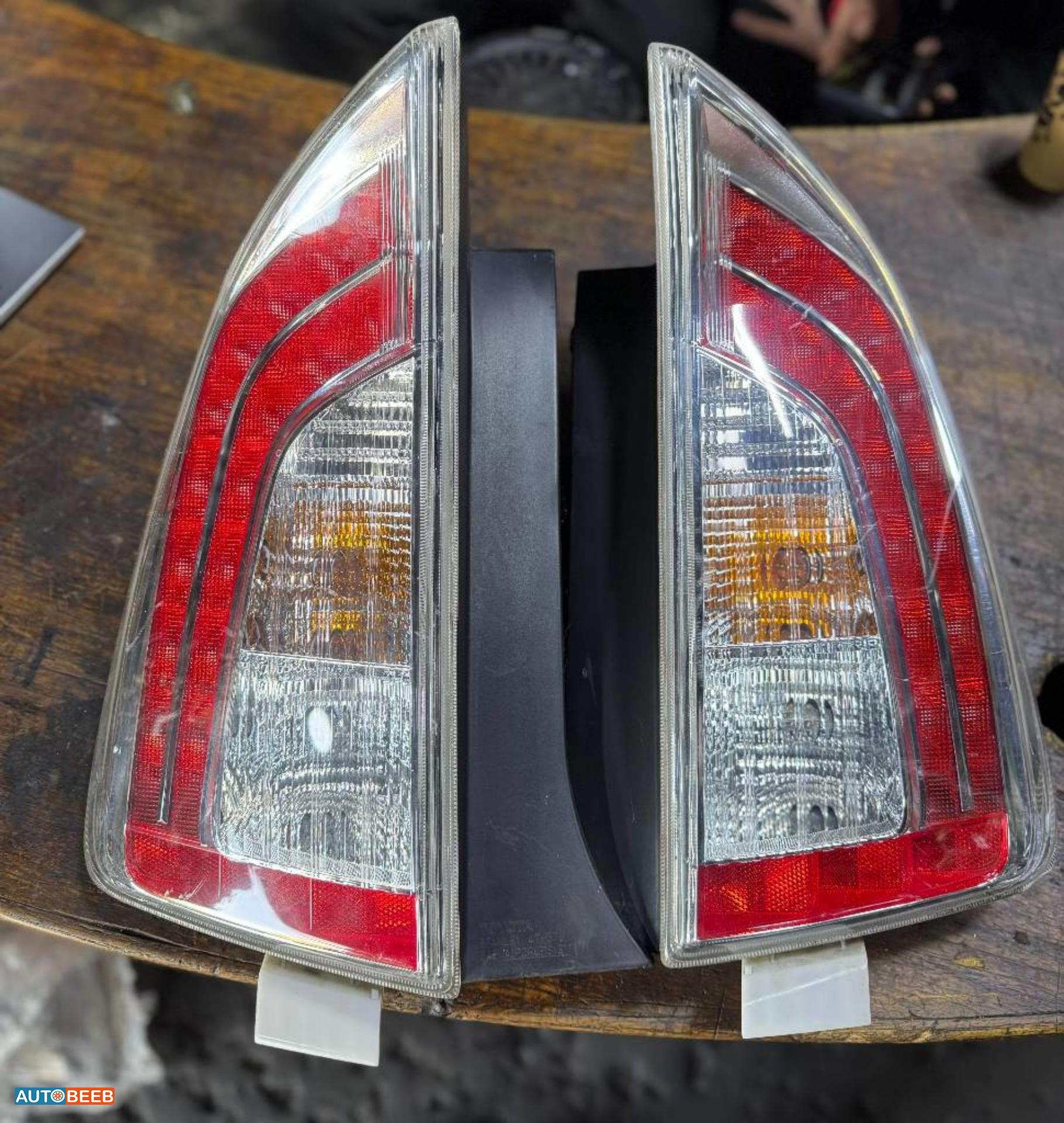 Lights Rear light Toyota Prius
