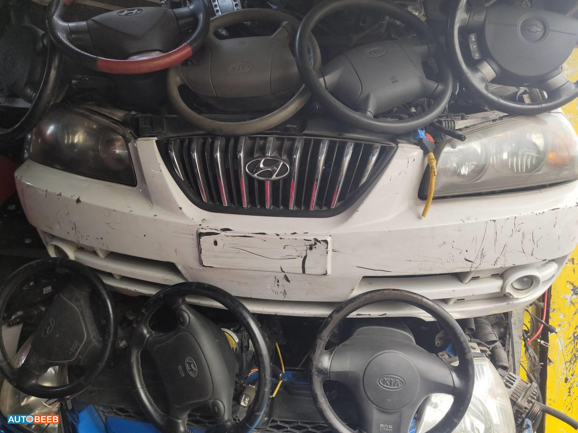 واجهة أمامية طمبون اضوية يمين شمال هيونداي افانتي xd 2005 2006