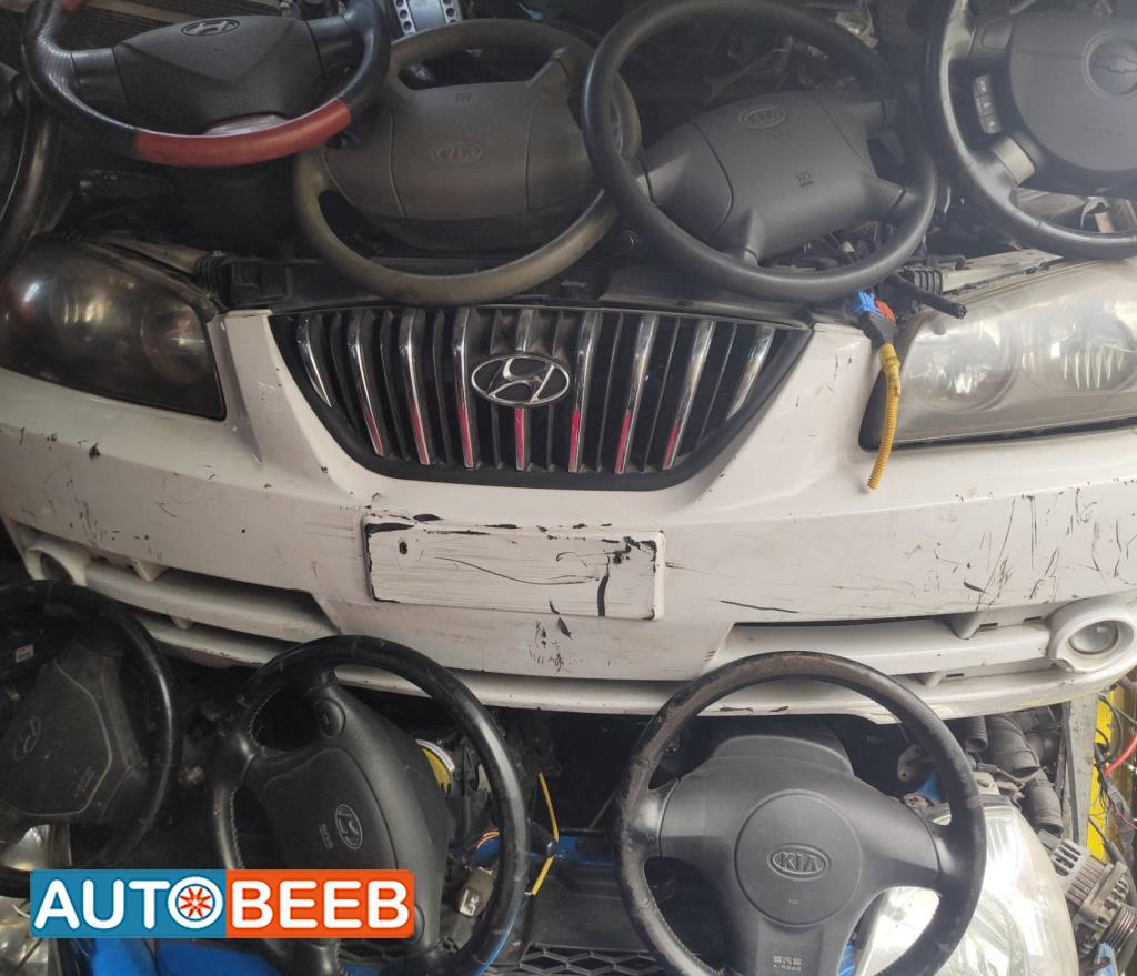 واجهة أمامية طمبون اضوية يمين شمال هيونداي افانتي xd 2005 2006