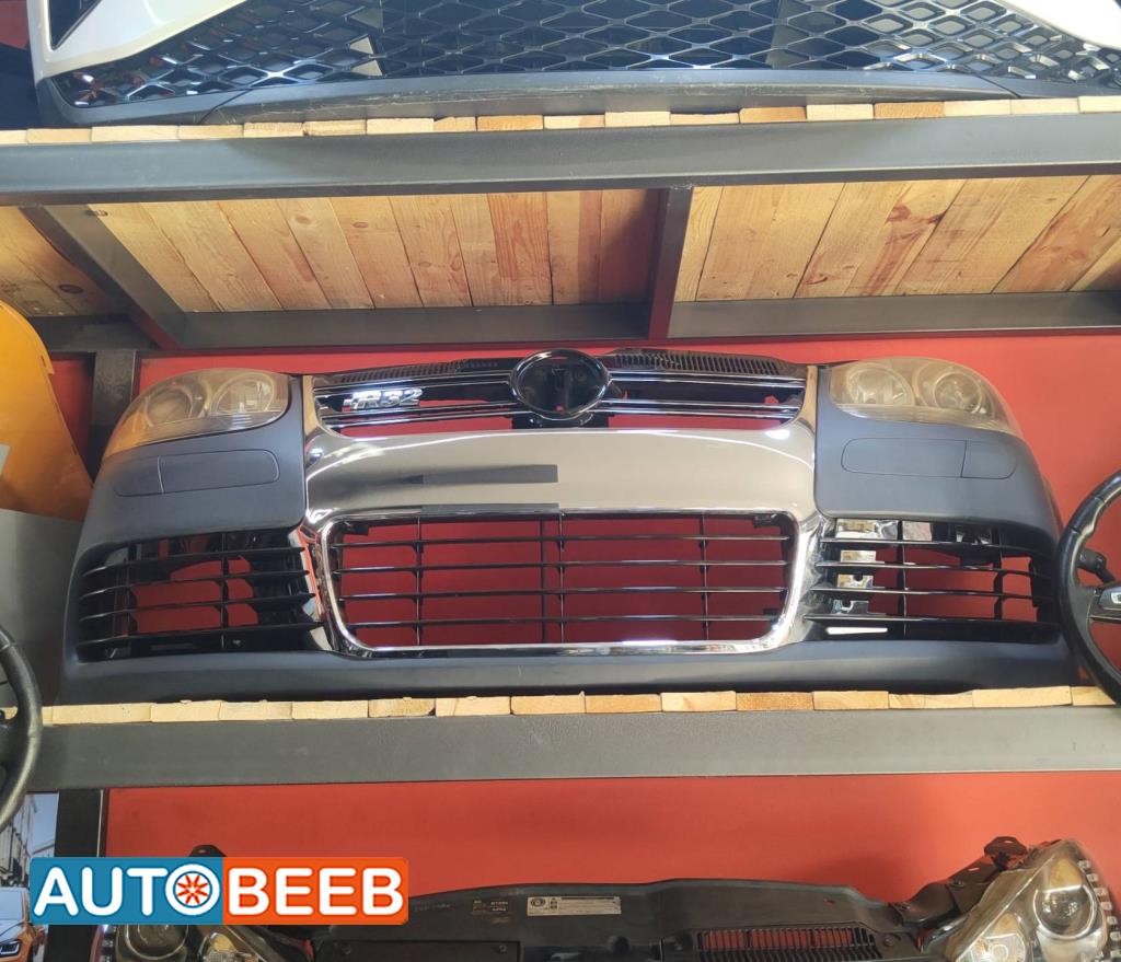 واجهة أمامية طمبون اضوية يمين شمال فولكس فاجن جولف Mk5 2005 2006 2007