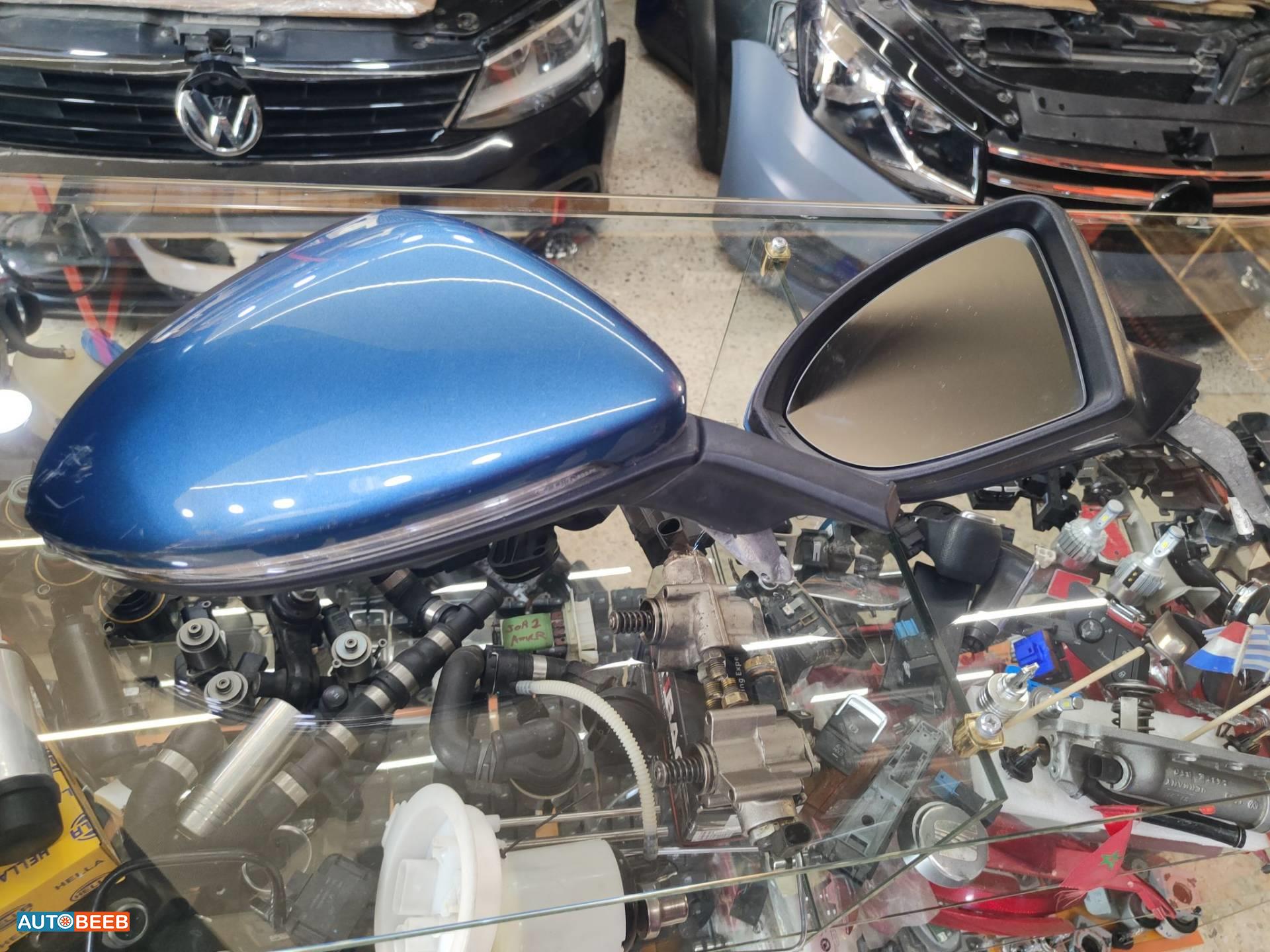 مرآة جانبية يمين شمال فولكس فاجن e جولف 2015 2016 2017