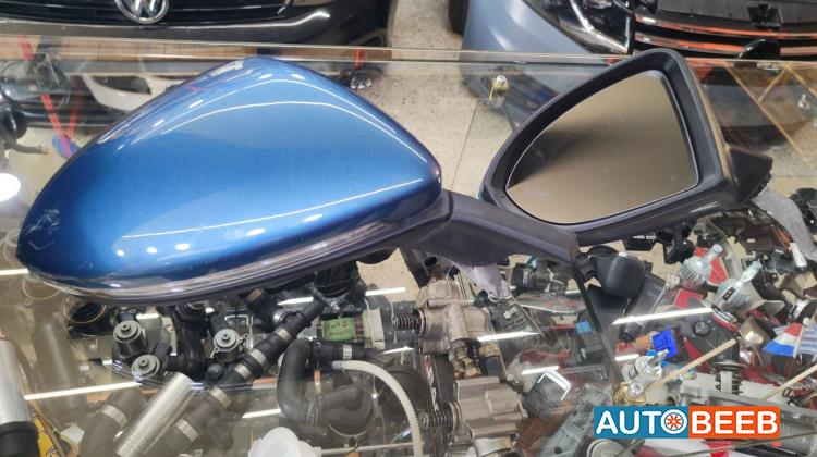 مرآة جانبية يمين شمال فولكس فاجن e جولف 2015 2016 2017