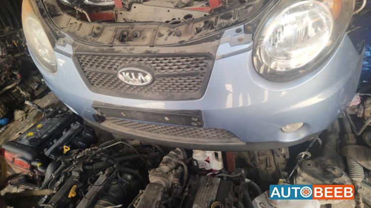 واجهة أمامية طمبون اضوية يمين شمال كيا بيكانتو 2009 2010  2011