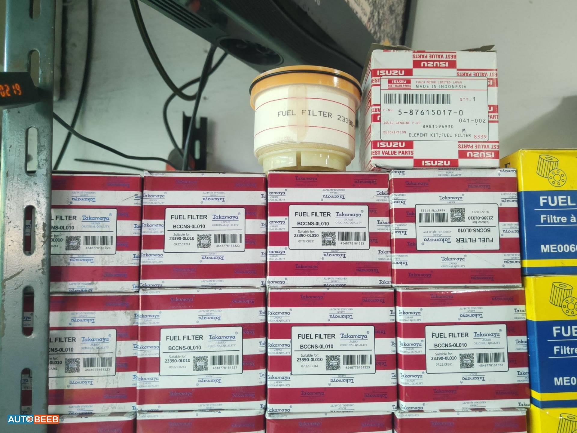 Filters and Oil Fuel Filter Isuzu D-Max