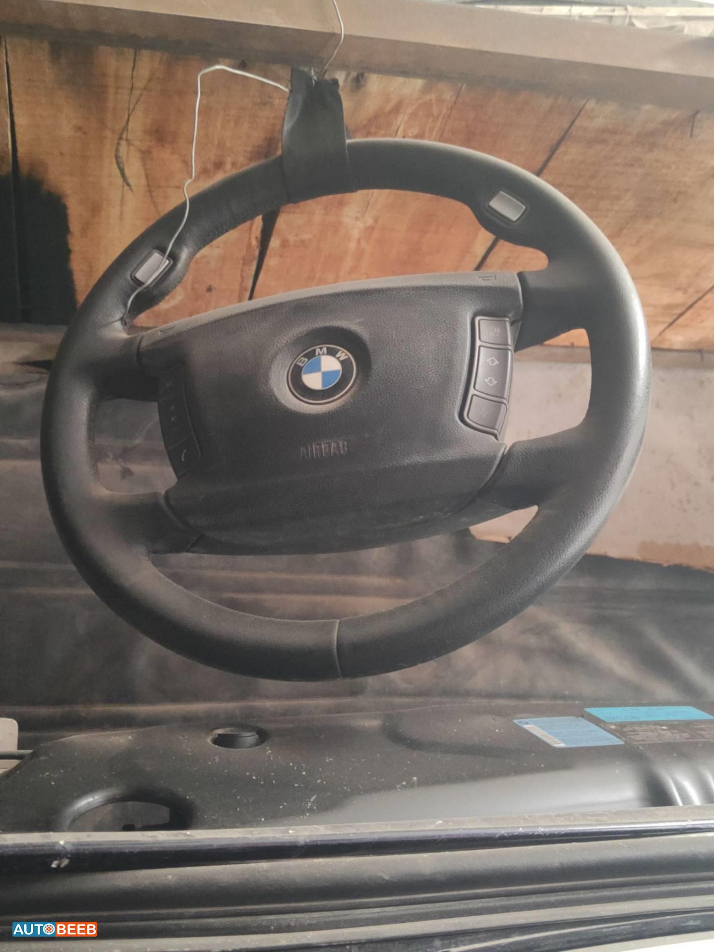 Cabin  Steering Wheel BMW 740