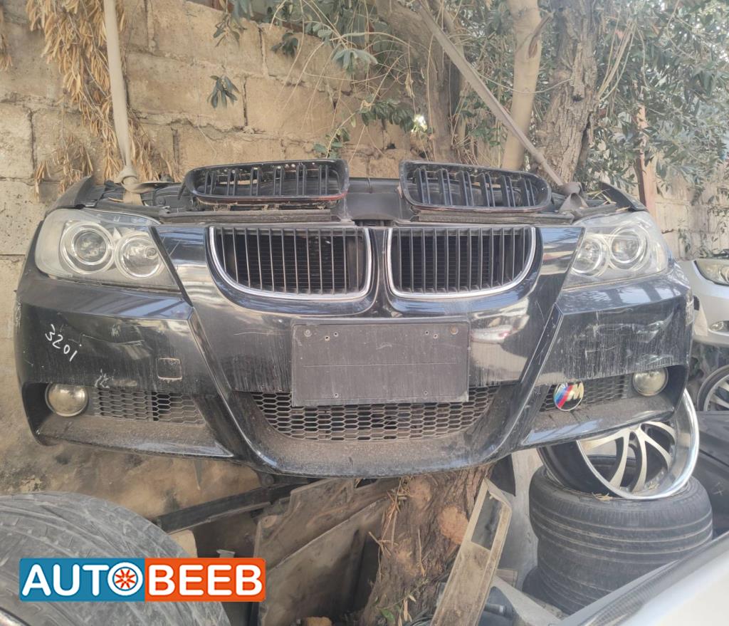 واجهة أمامية طمبون اضوية يمين شمال بي ام دبليو 320 2007 2008