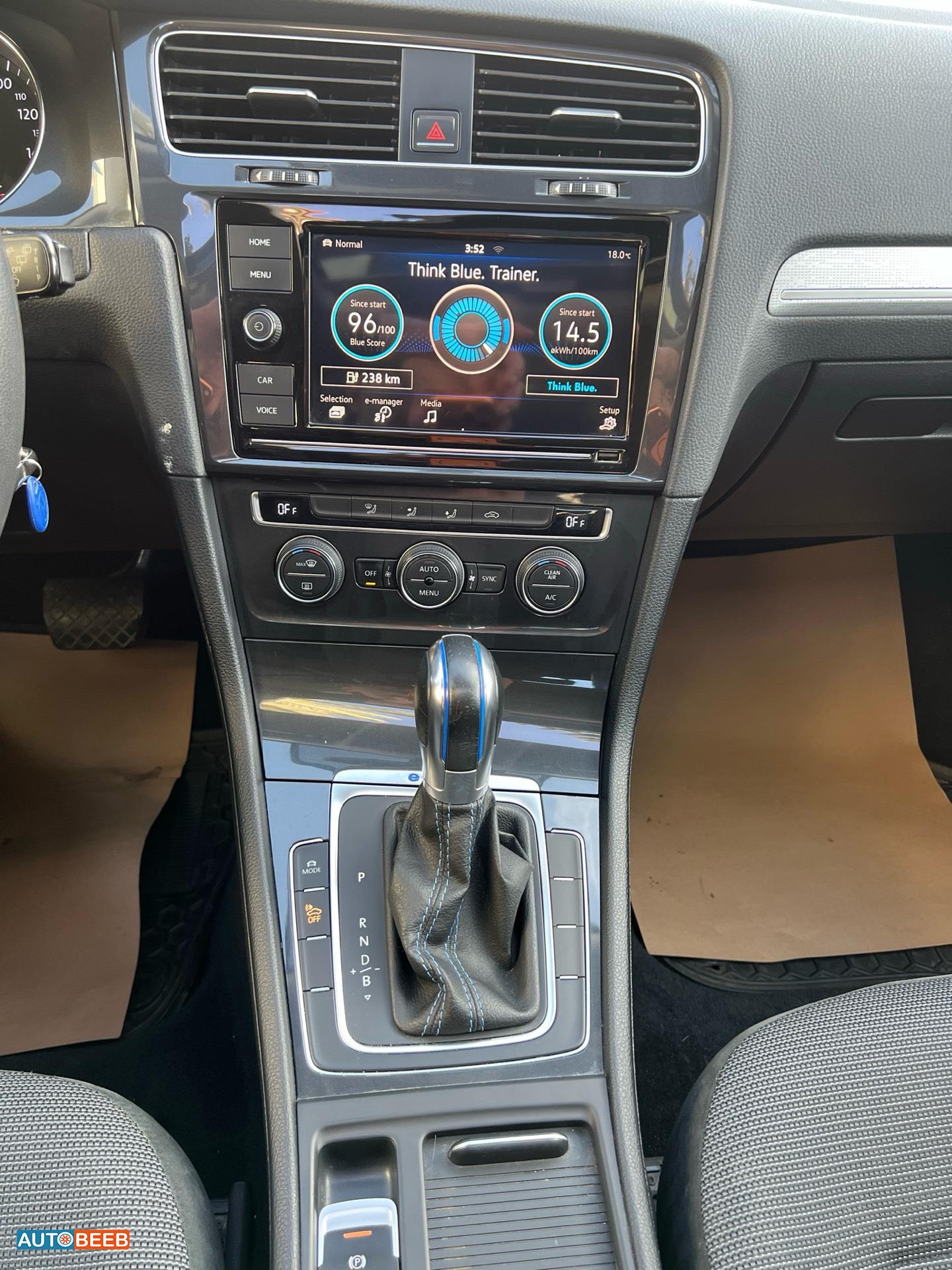 فولكس فاجن E-جولف 2019