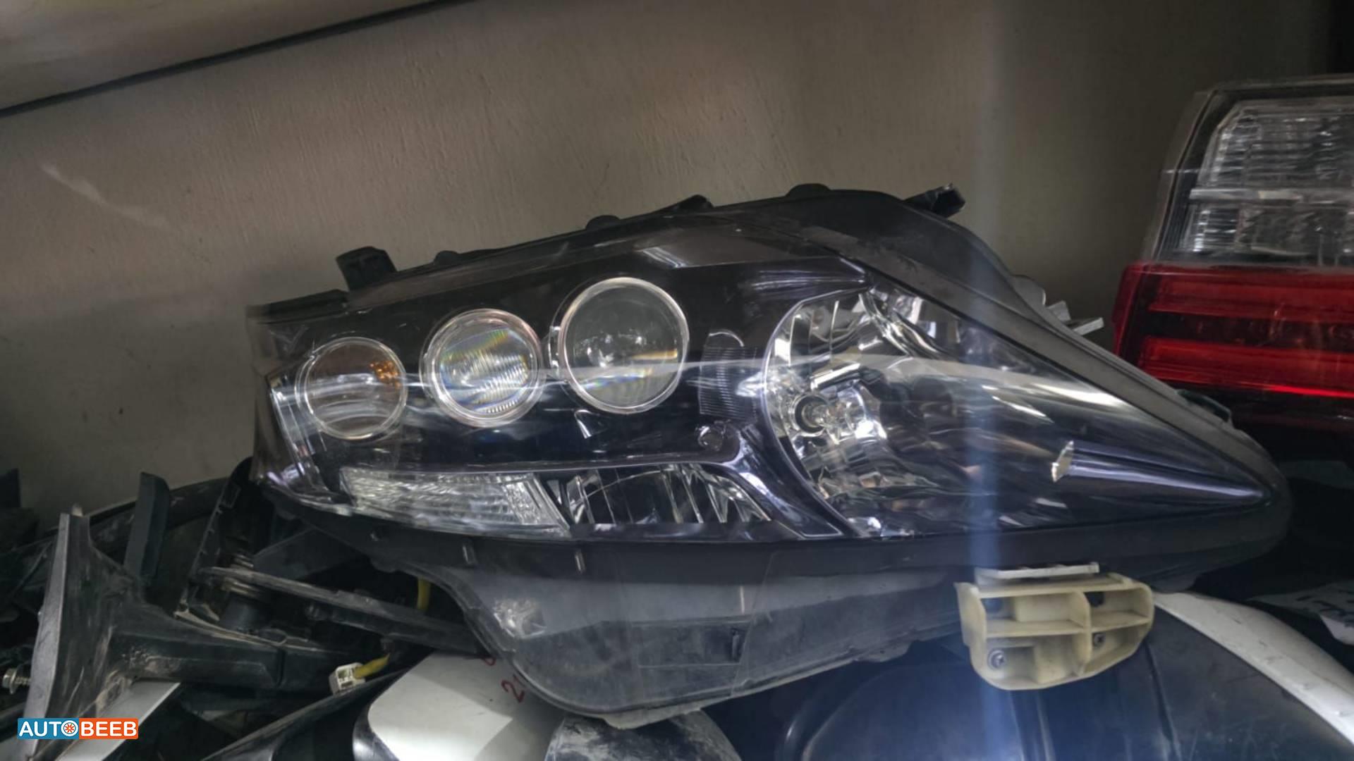 Lights Front light Lexus RX450