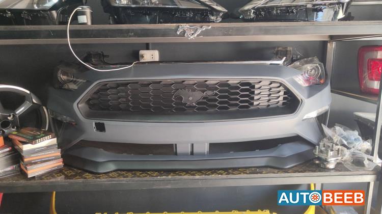 واجهة أمامية طمبون اضوية يمين شمال فورد موستنج 2014 2015