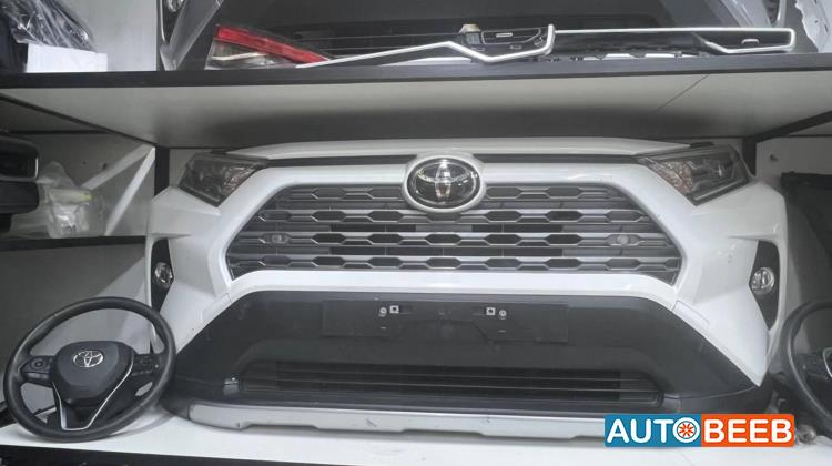 واجهة أمامية طمبون اضوية يمين شمال تويوتا هايلندر 2020 2021 2022