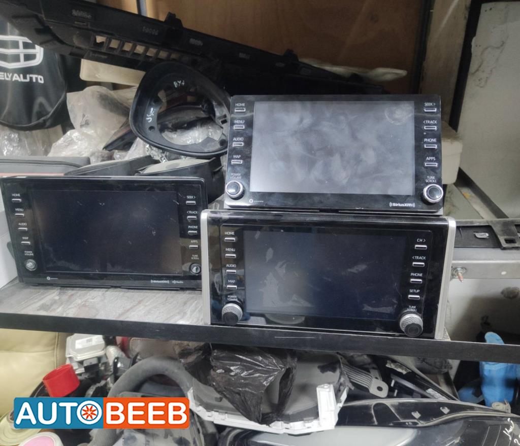 شاشة تابلوه تويوتا كورولا راف فور CHR 2019 2020 2021 2022