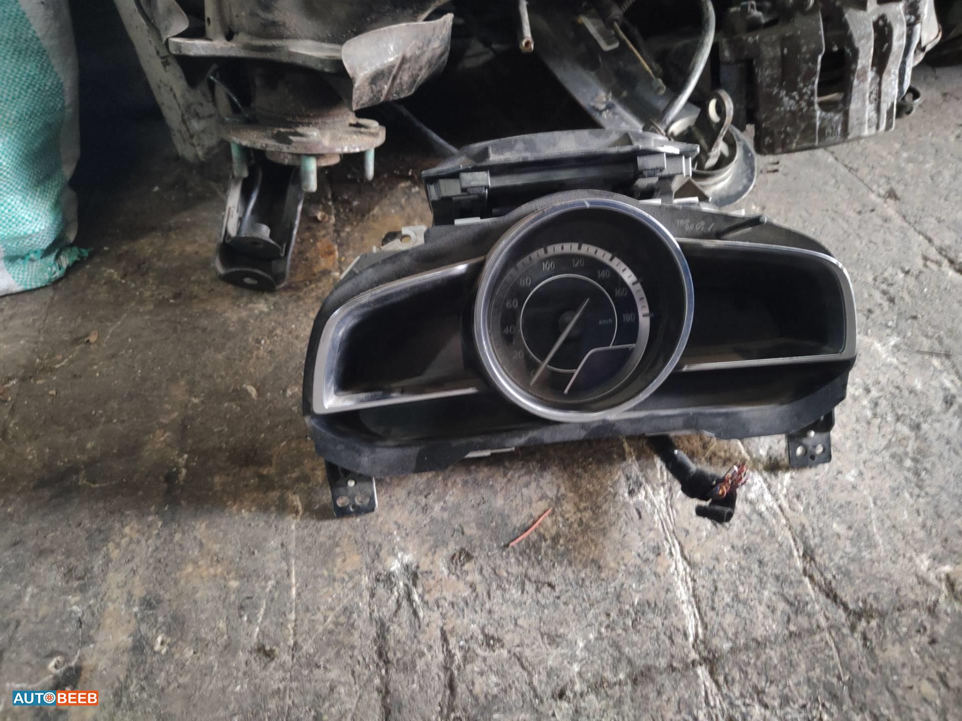 تابلوه ساعات مازدا 3 2015 2016 2017