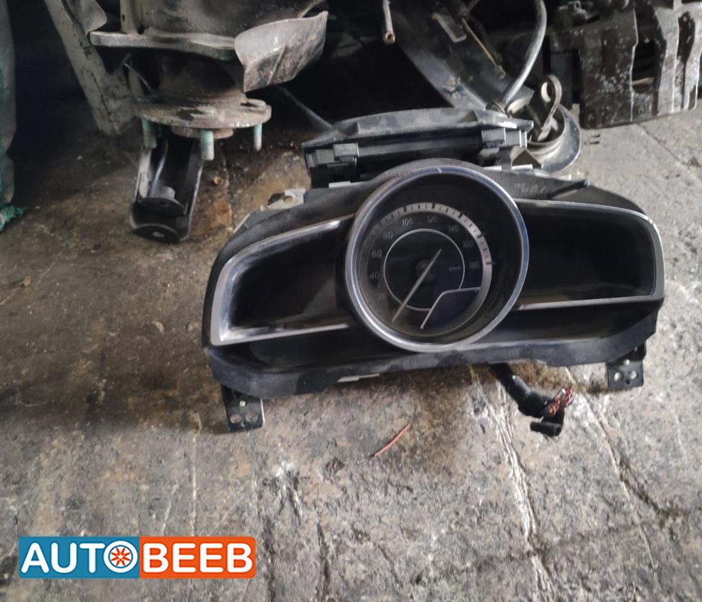 تابلوه ساعات مازدا 3 2015 2016 2017