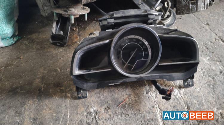 تابلوه ساعات مازدا 3 2015 2016 2017