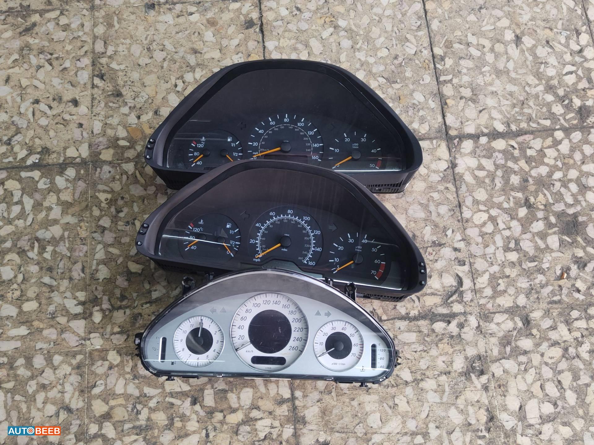 تابلوه ساعات مرسيدس E200 1996 1997 1998 1998 1999 2000 2001 2001