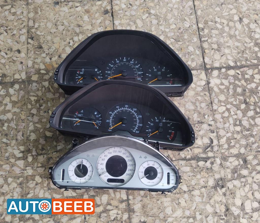 تابلوه ساعات مرسيدس E200 1996 1997 1998 1998 1999 2000 2001 2001