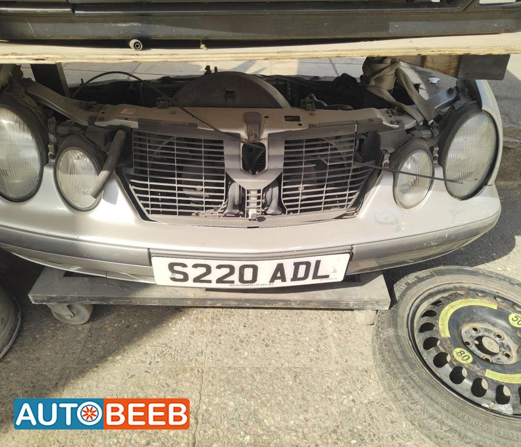 واجهة أمامية طمبون اضوية يمين شمال مرسيدس clk 1998 1999