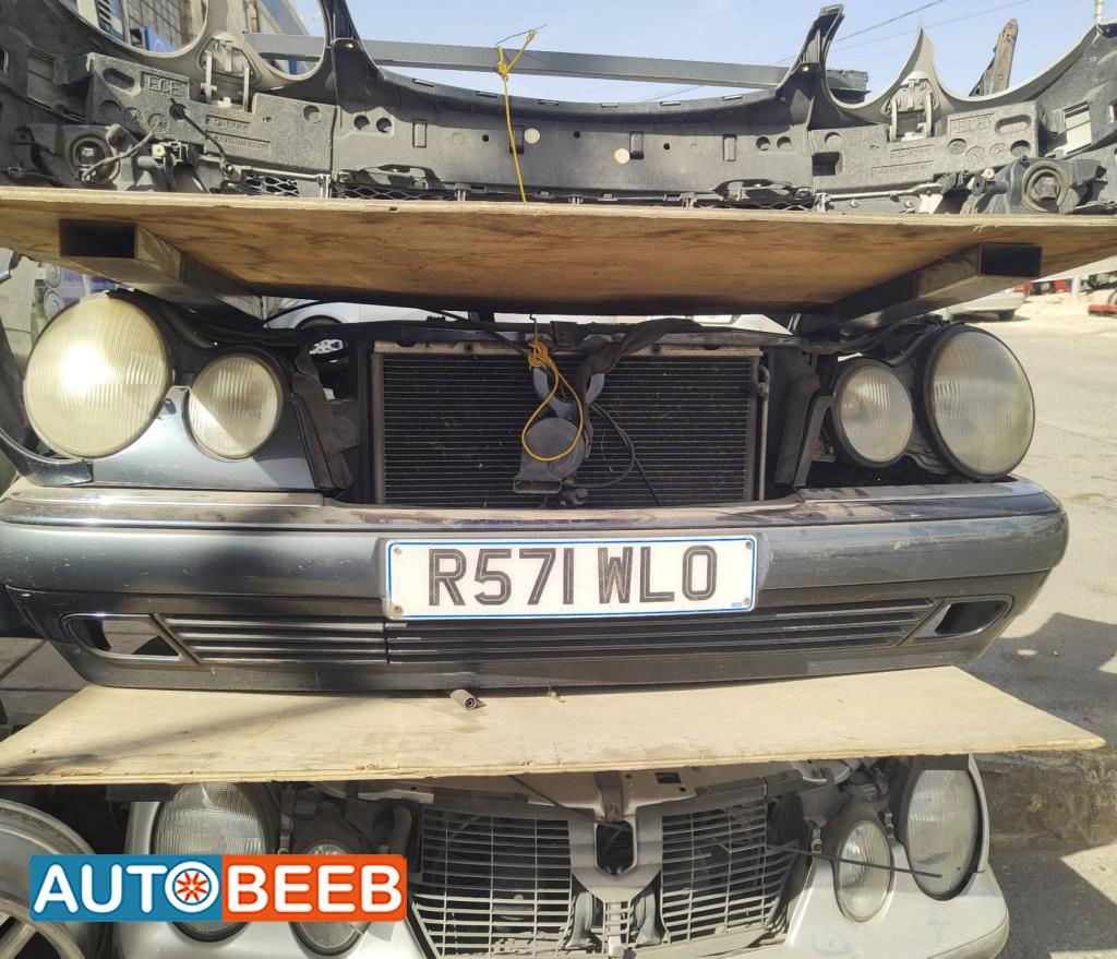 واجهة أمامية طمبون اضوية يمين شمال مرسيدس E200 1998 1999