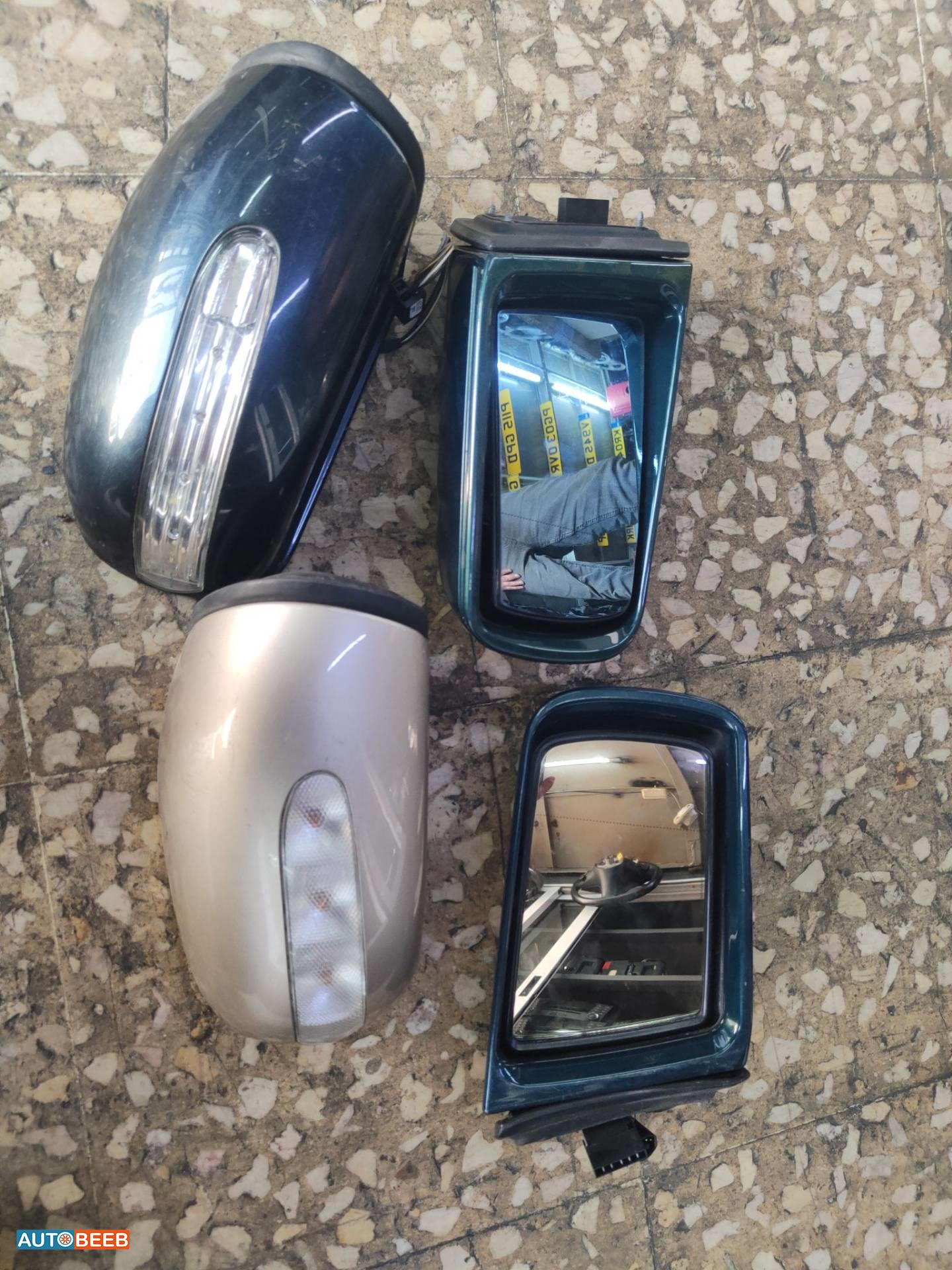 مرآة جانبية يمين شمال مرسيدس C200 1996 1997 1998 1999 2000 2001 2002