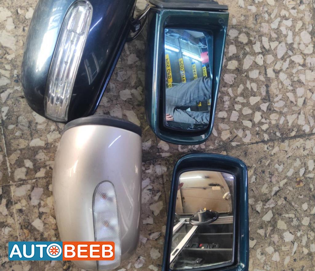 مرآة جانبية يمين شمال مرسيدس C200 1996 1997 1998 1999 2000 2001 2002