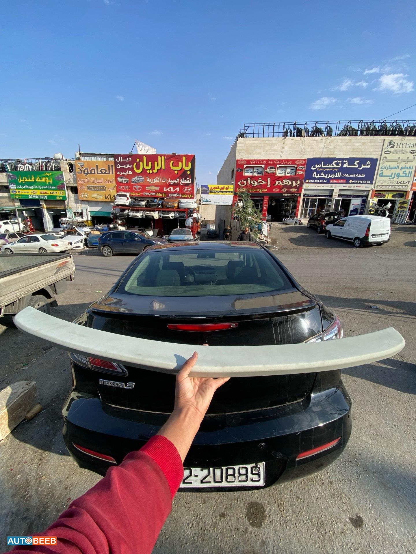 Body  Spoiler  Mazda 3