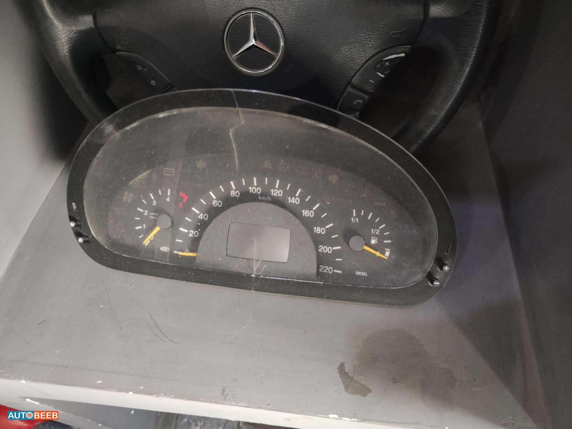 تابلوه ساعات مرسيدس فيتو 115 2004 2005 2006 2007 2008 2009 2010