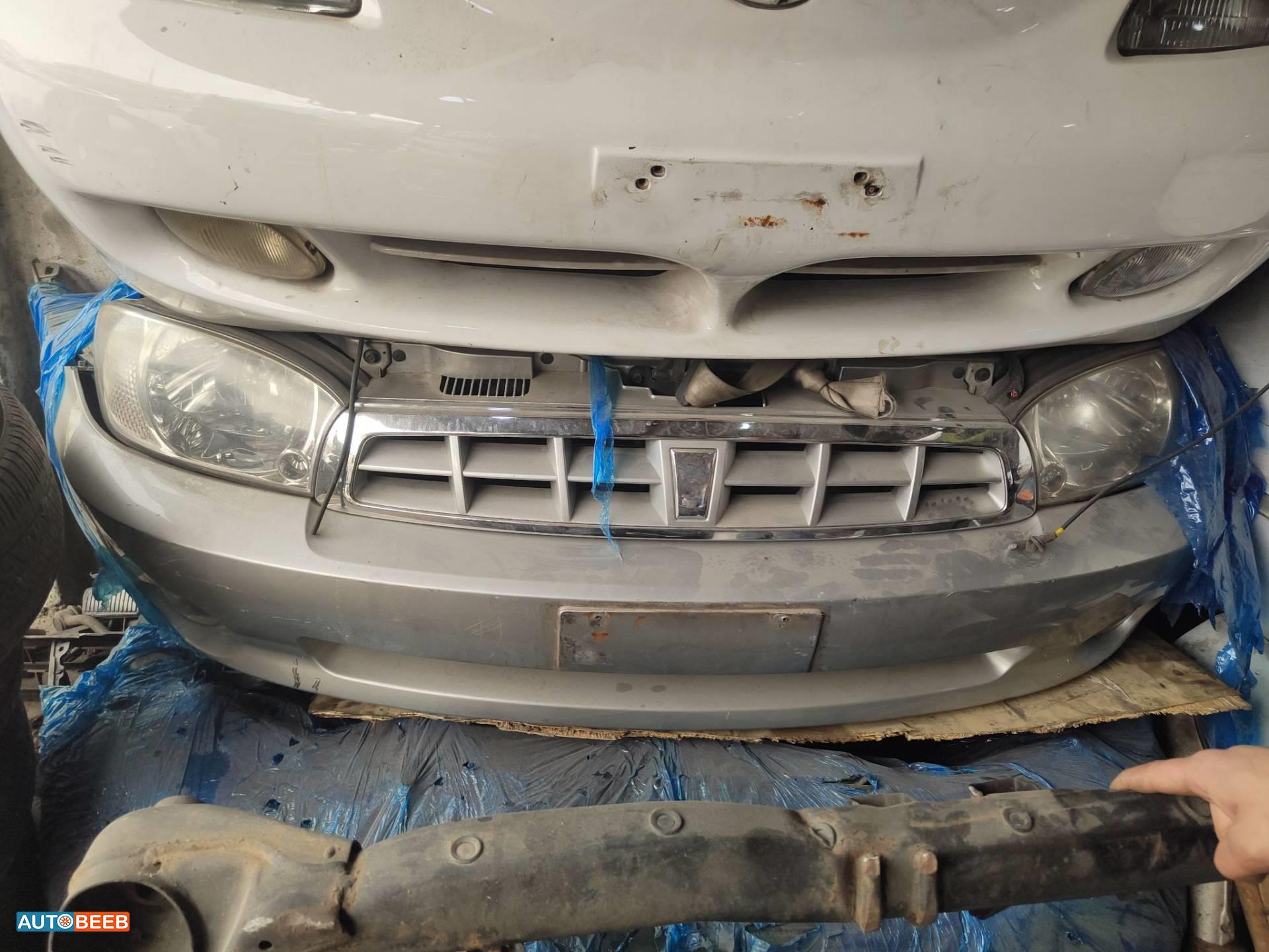 واجهة أمامية طمبون اضوية يمين شمال كيا سبكترا 2000 2001 2002