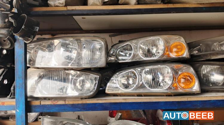 ضوء امامي يمين شمال هيونداي افانتي xd 2000 2001 2002 2003 2004 2005