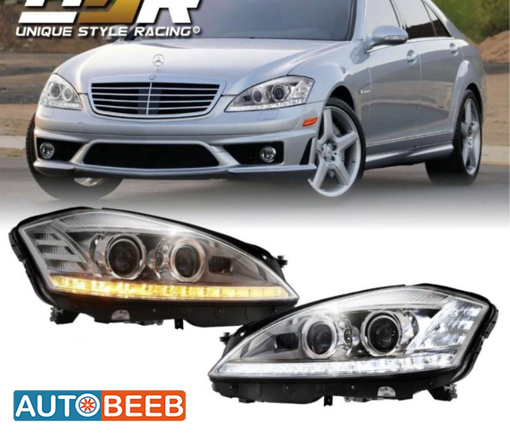 Lights Front light Mercedes Benz S500