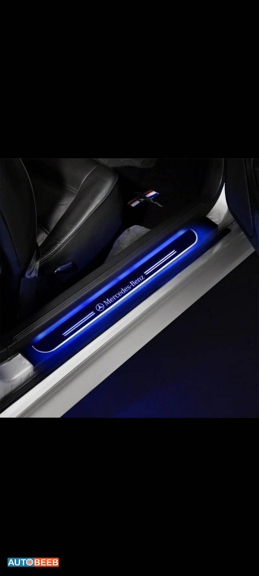 مرشات مضيئة جميع السيارات المرسيدس 