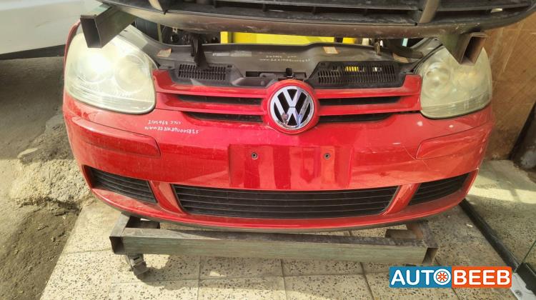 واجهة أمامية طمبون اضوية يمين شمال فولكس فاجن جولف Mk5 1ko 2005 2006