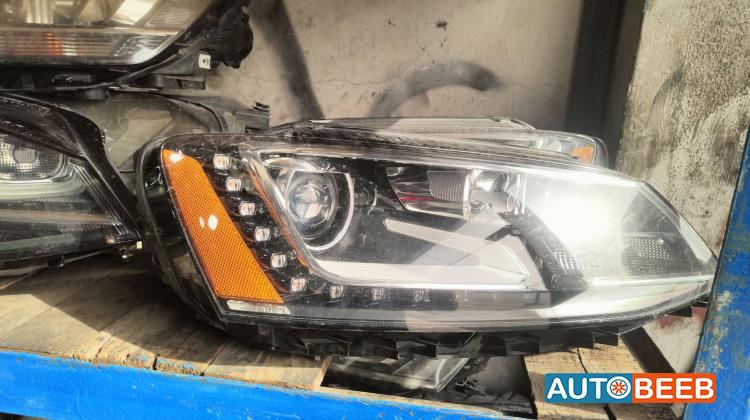 ضوء امامي يمين شمال فولكس فاجن جيتا 2011 2012 2013 2014 2015