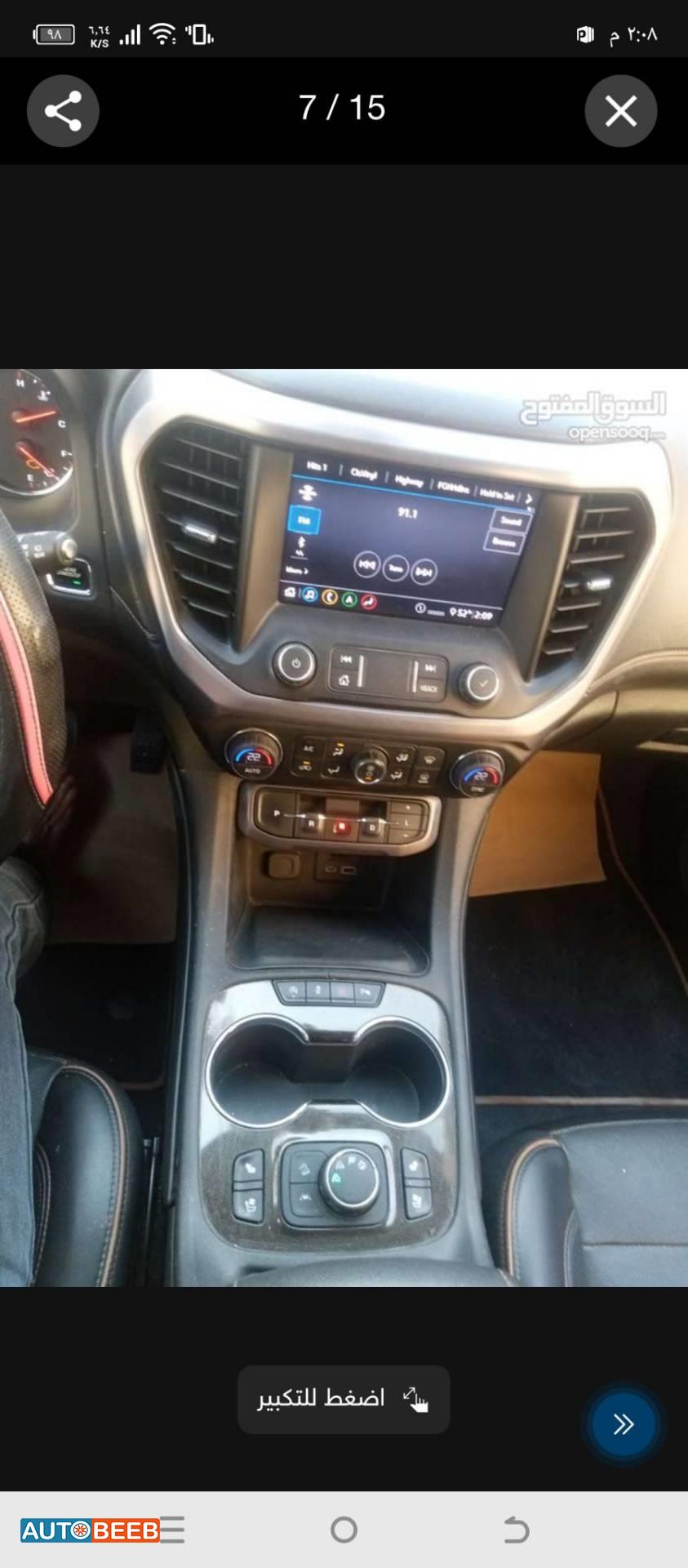 جي ام سي اكاديا 2022