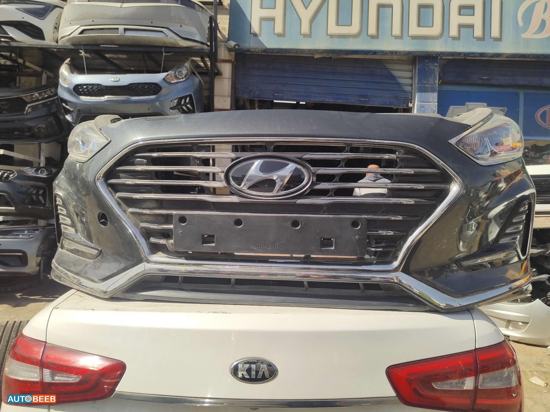 واجهة أمامية طمبون اضوية يمين شمال هيونداي سوناتا 2018 2019