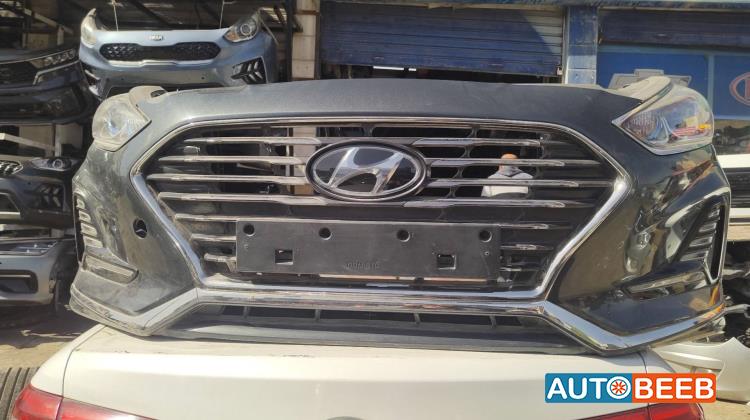 واجهة أمامية طمبون اضوية يمين شمال هيونداي سوناتا 2018 2019