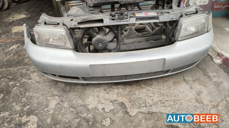 واجهة أمامية طمبون اضوية يمين شمال اودي A4 1998 1999 2000