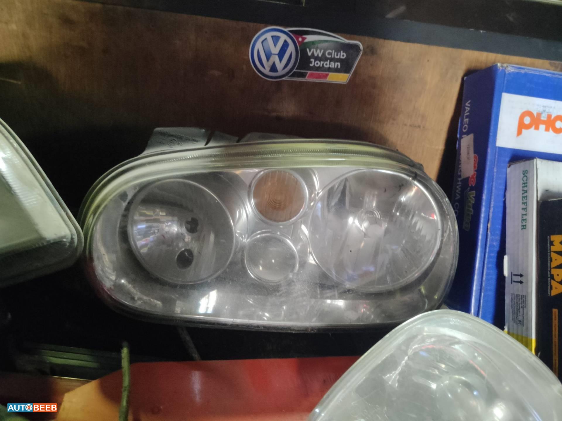 ضوء امامي يمين شمال فولكس فاجن جولف 2000 2001 2002