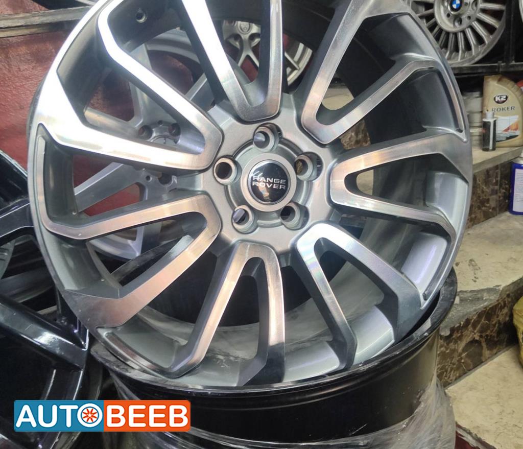 طقم جنطات رنج روفر سبورت قياس 22 