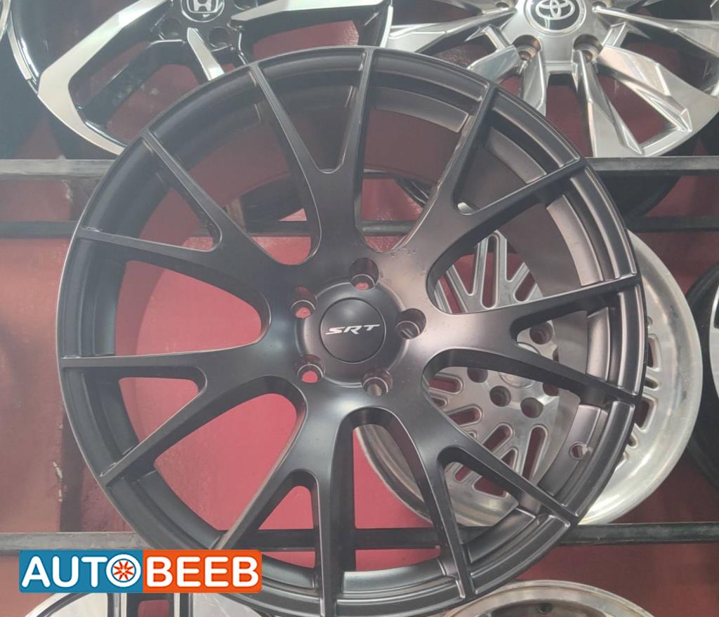 طقم جنطات دودج تشارجر قياس 20