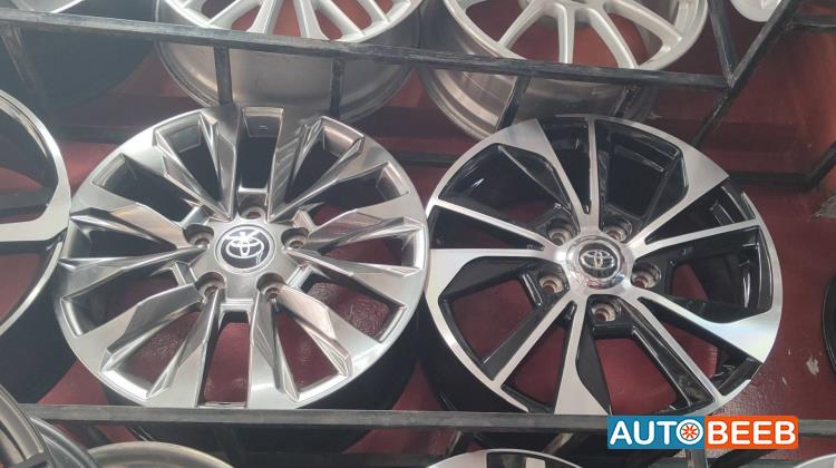 طقم جنطات تويوتا لاندكروزر قياس 20