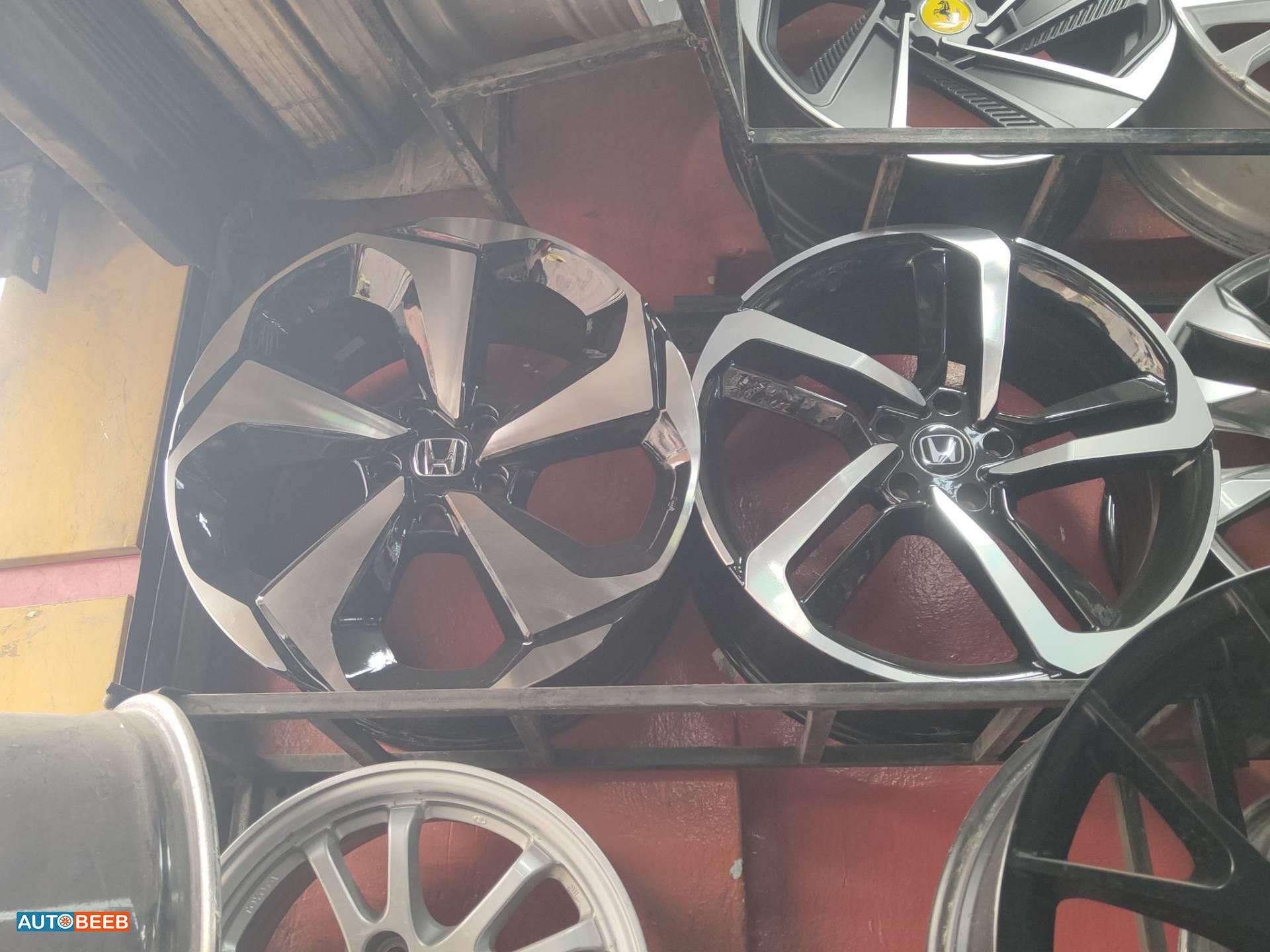 طقم جنطات هوندا اكورد قياس 19 