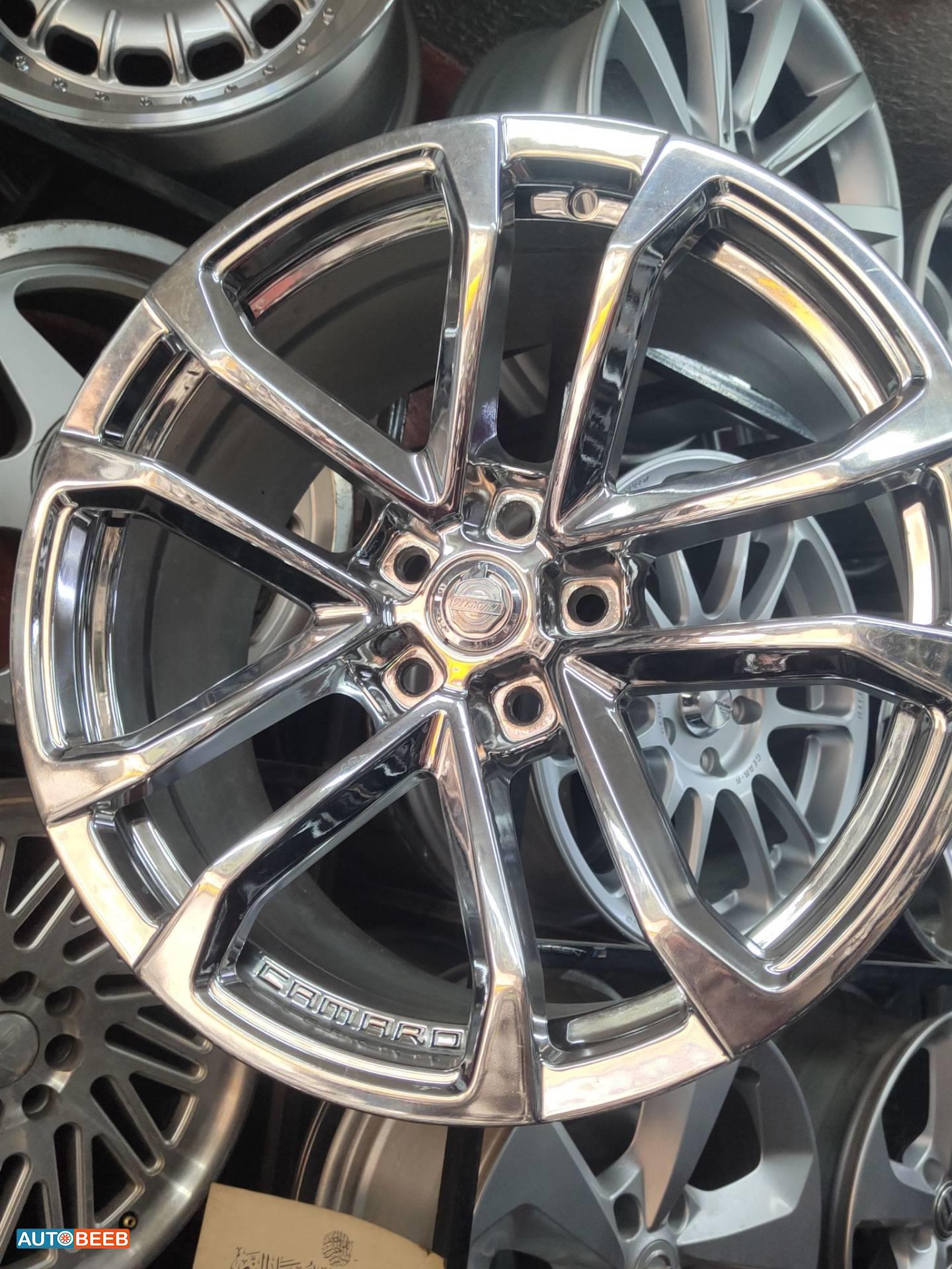 طقم جنطات شيفروليه كمارو قياس 20